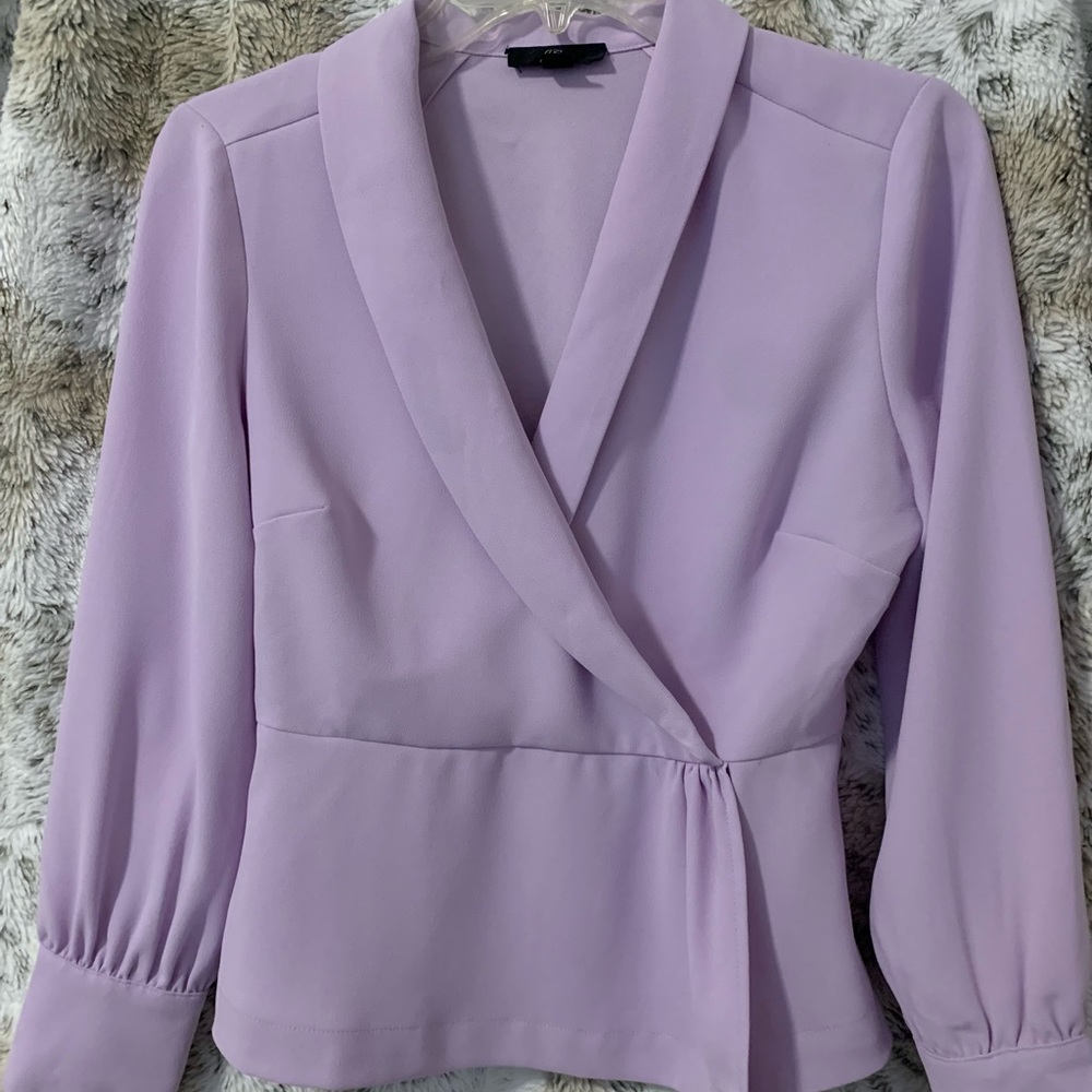 J. CREW size 2 Lavender Top!